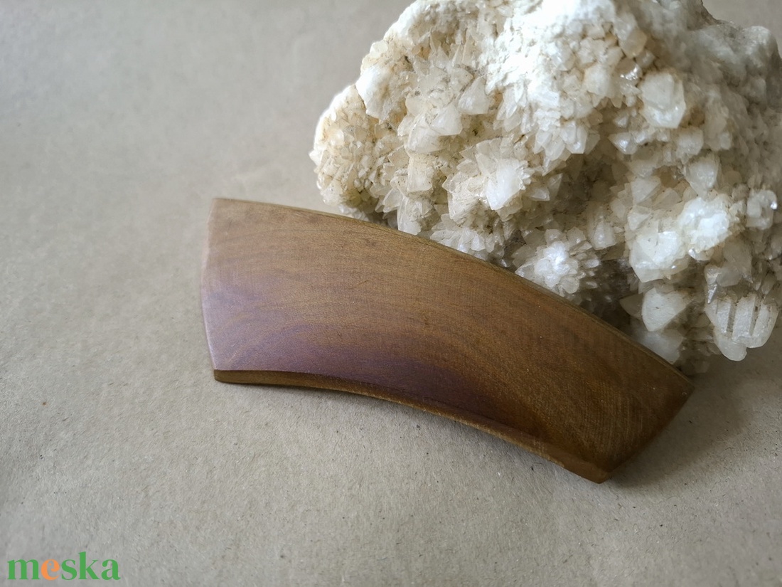 Fa francia csat 2. - ruha & divat - hajdísz & hajcsat - hajdísz - Meska.hu