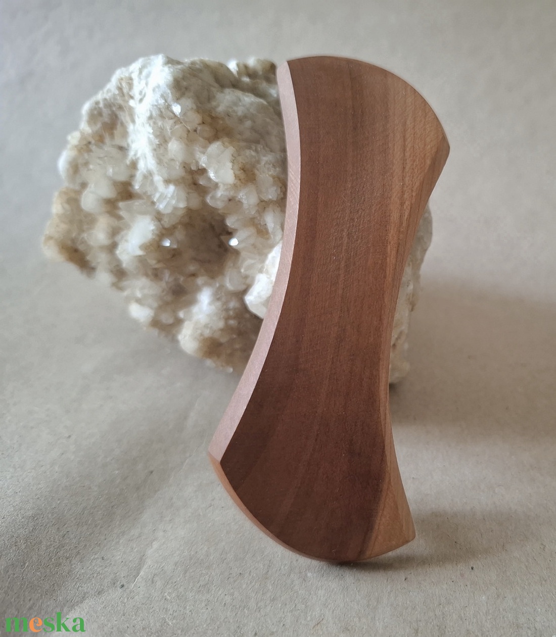 Fa francia csat 3. - ruha & divat - hajdísz & hajcsat - hajdísz - Meska.hu