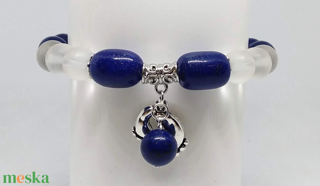 Lapis lazuli Fiú babaváró karkötő - ékszer - karkötő - ásványkarkötő - Meska.hu Lapis lazuli Fiú babaváró karkötő - ékszer - karkötő - ásványkarkötő - Meska.hu