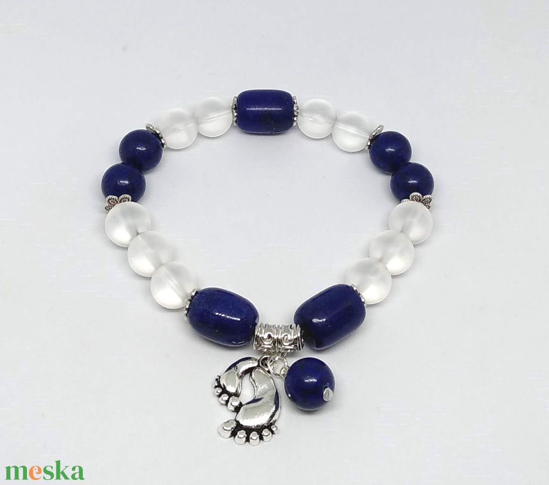 Lapis lazuli Fiú babaváró karkötő - ékszer - karkötő - ásványkarkötő - Meska.hu Lapis lazuli Fiú babaváró karkötő - ékszer - karkötő - ásványkarkötő - Meska.hu