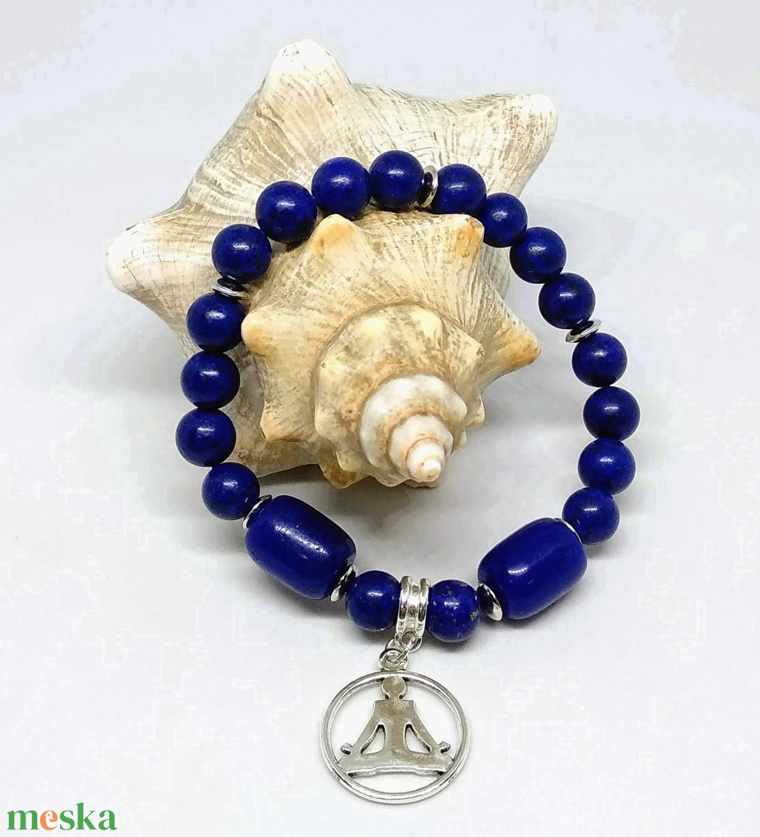 Lapis lazuli Yoga karkötő - ékszer - karkötő - ásványkarkötő - Meska.hu Lapis lazuli Yoga karkötő - ékszer - karkötő - ásványkarkötő - Meska.hu