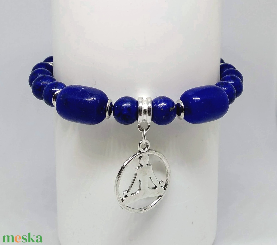 Lapis lazuli Yoga karkötő - ékszer - karkötő - ásványkarkötő - Meska.hu Lapis lazuli Yoga karkötő - ékszer - karkötő - ásványkarkötő - Meska.hu