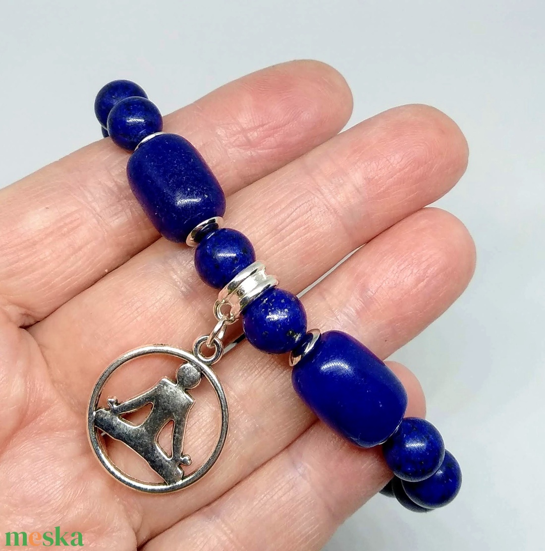 Lapis lazuli Yoga karkötő - ékszer - karkötő - ásványkarkötő - Meska.hu Lapis lazuli Yoga karkötő - ékszer - karkötő - ásványkarkötő - Meska.hu