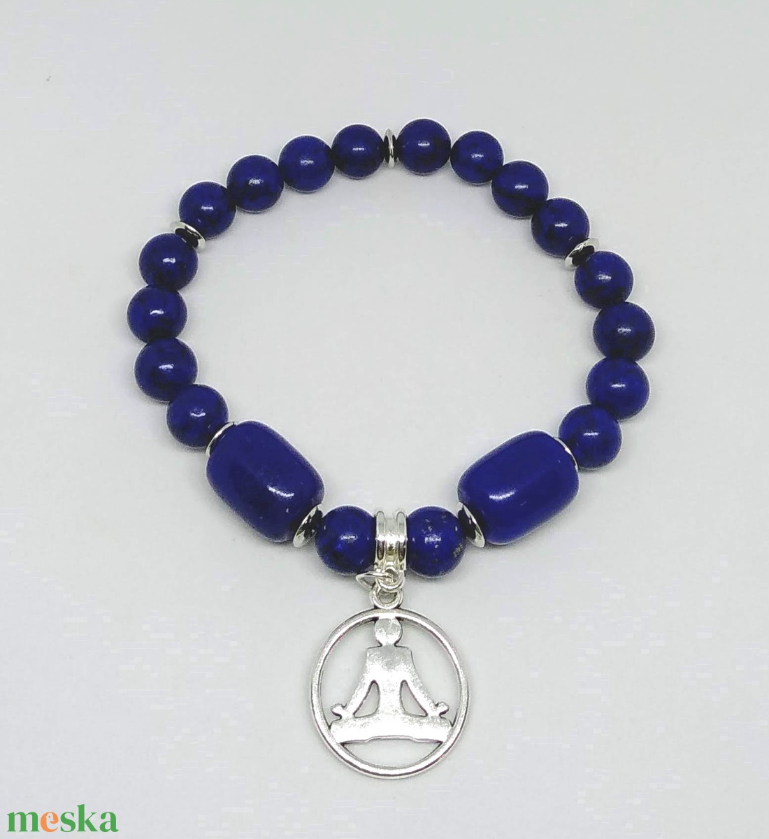 Lapis lazuli Yoga karkötő - ékszer - karkötő - ásványkarkötő - Meska.hu Lapis lazuli Yoga karkötő - ékszer - karkötő - ásványkarkötő - Meska.hu