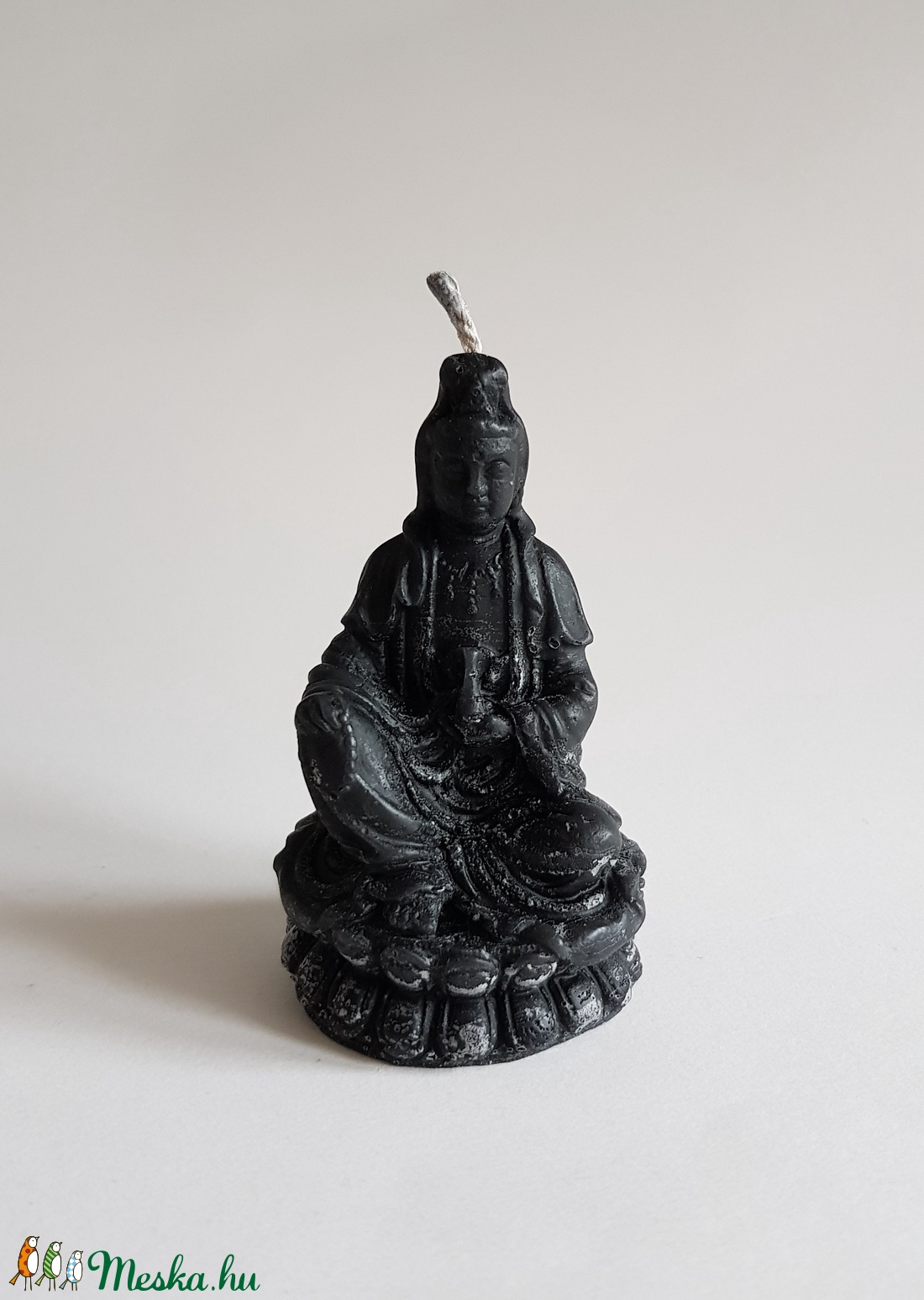 Fekete Ülő Buddha Gyertya - - Meska.hu Fekete Ülő Buddha Gyertya - - Meska.hu