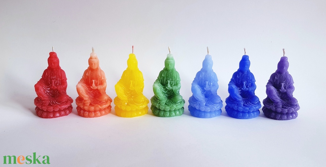 Csakra Buddha Gyertya Kollekció - - Meska.hu Csakra Buddha Gyertya Kollekció - - Meska.hu