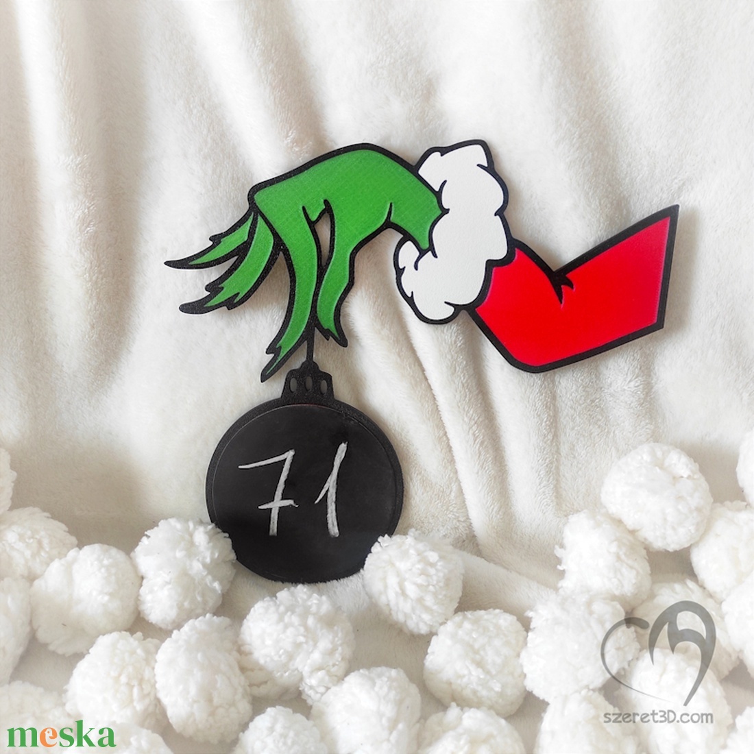 Grincs karácsonyi visszaszámláló - 2 változatban - karácsony - adventi díszek - adventi naptár - Meska.hu Grincs karácsonyi visszaszámláló - 2 változatban - karácsony - adventi díszek - adventi naptár - Meska.hu