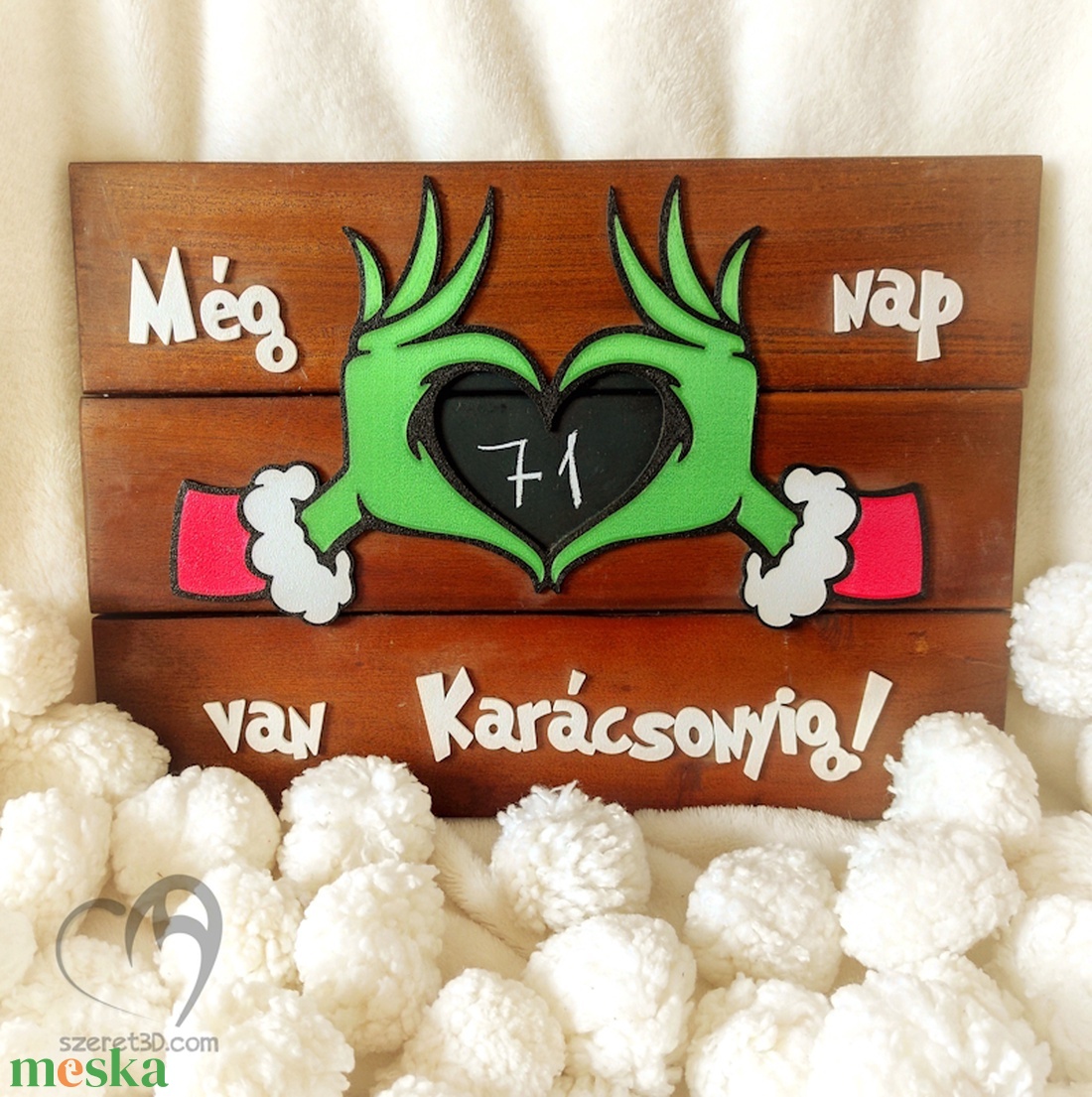 Grincs karácsonyi visszaszámláló - 2 változatban - karácsony - adventi díszek - adventi naptár - Meska.hu Grincs karácsonyi visszaszámláló - 2 változatban - karácsony - adventi díszek - adventi naptár - Meska.hu