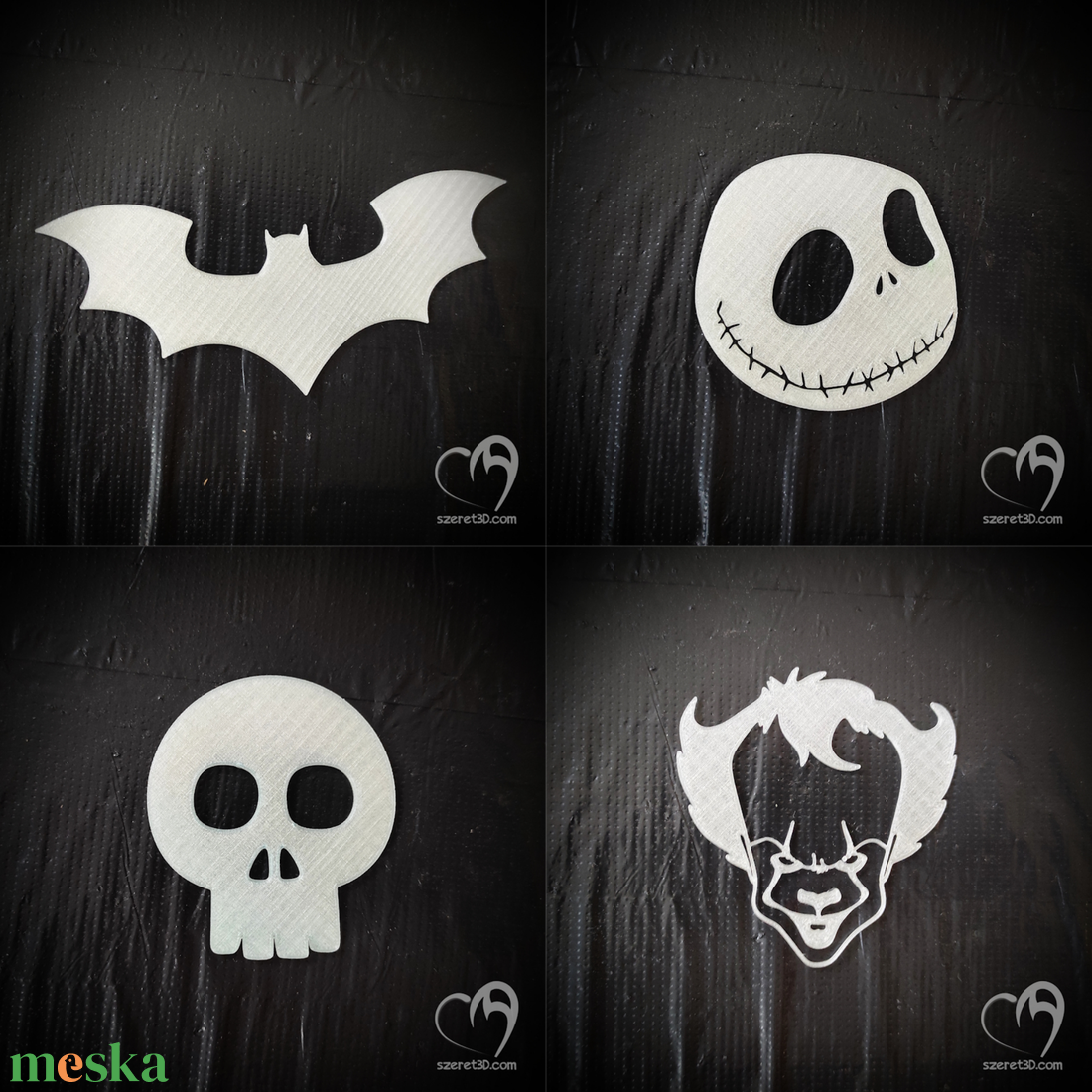 Sötétben világító figurák - Halloween témában - 1. - otthon & életmód - dekoráció - halloween - halloweeni dekoráció - Meska.hu Sötétben világító figurák - Halloween témában - 1. - otthon & életmód - dekoráció - halloween - halloweeni dekoráció - Meska.hu