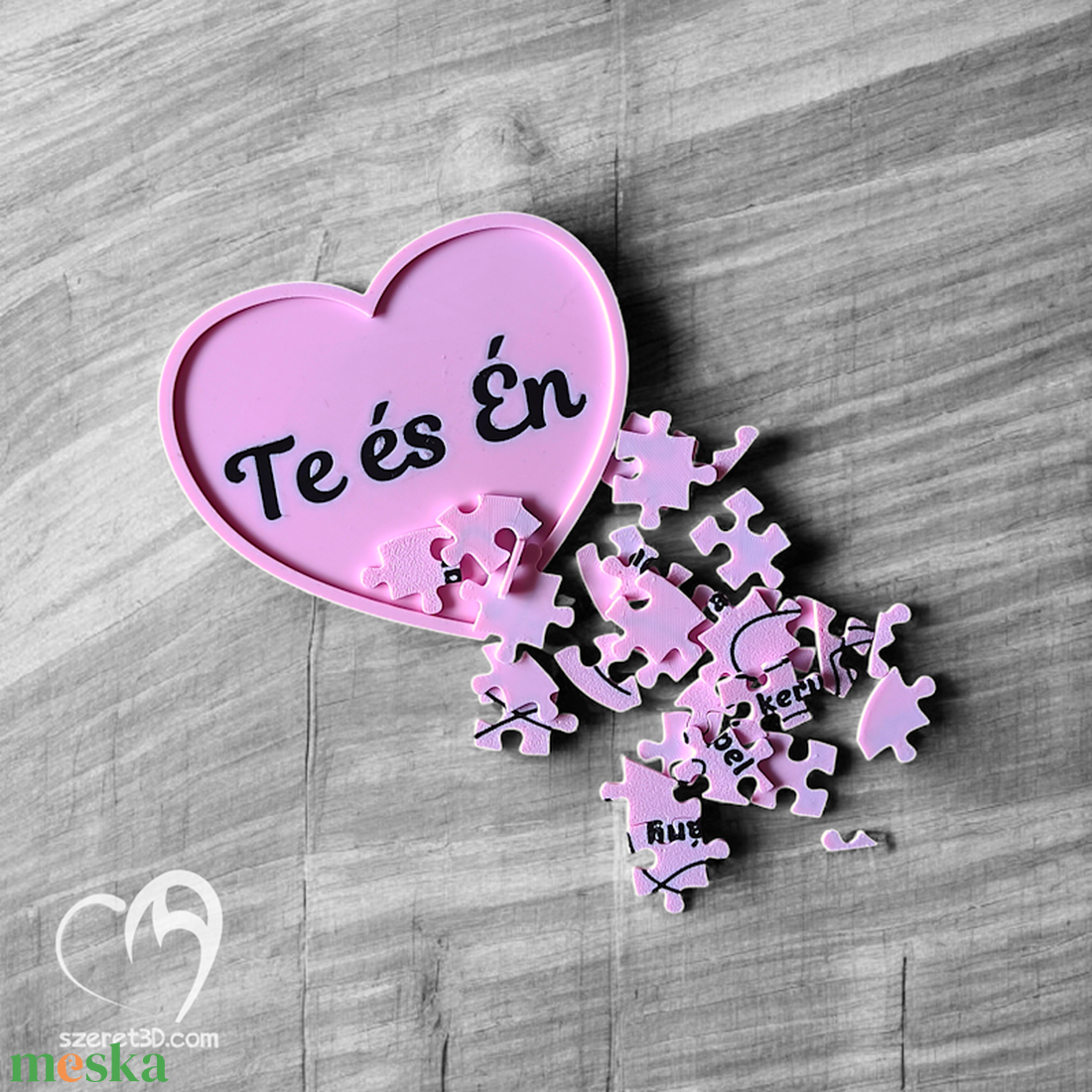 Puzzle a Ti emlékeitekből � Tárolódobozzal vagy tálcával - játék & sport - puzzle - forma puzzle - Meska.hu