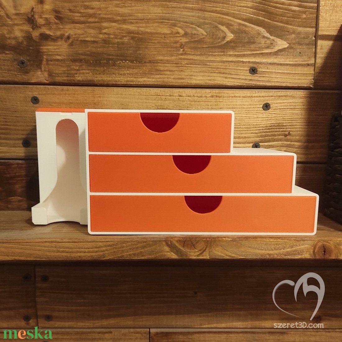 Betét- és tampon tartó fiókos szekrény - szépségápolás - intim higiénia - egészségügyi tartó - Meska.hu