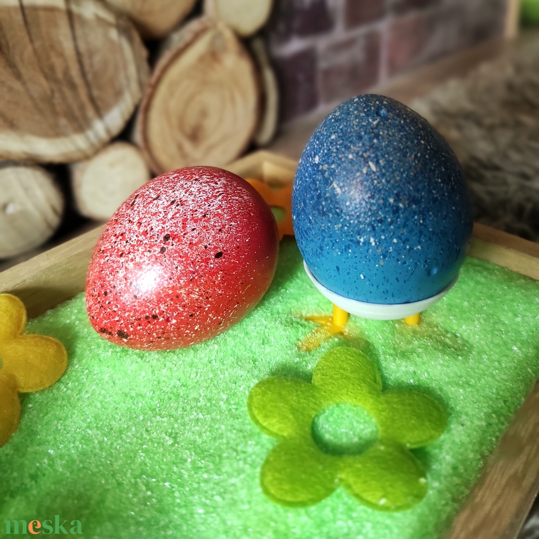 Tojástartó pipi láb - ünnepi díszek, dekorációk - húsvéti díszek és dekorációk - húsvéti tojástartó - Meska.hu