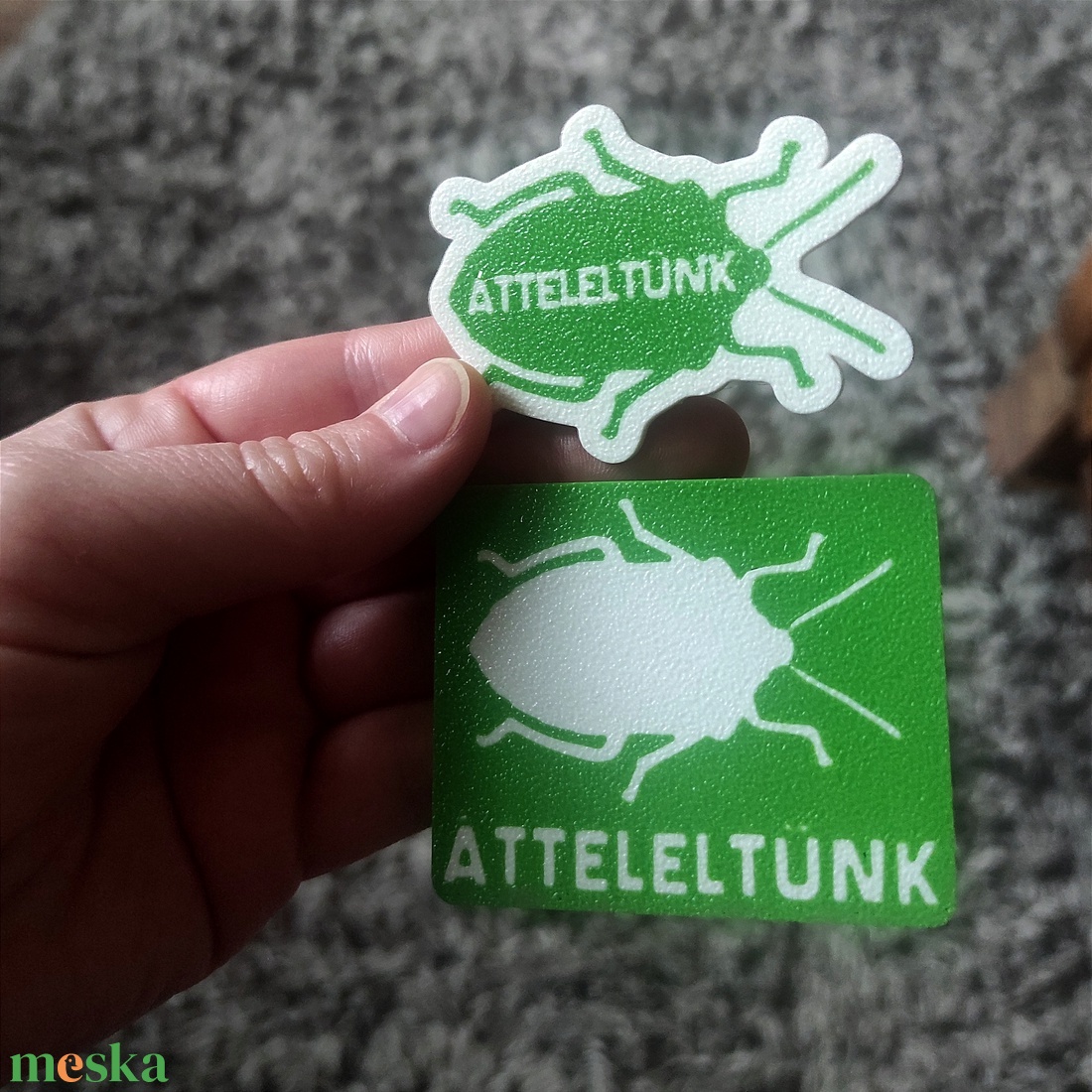 Poloska hűtőmágnes/kulcstartó/kitűző � Átteleltünk - otthon & életmód - konyhafelszerelés, tálalás - konyhai dekoráció - hűtőmágnes - Meska.hu