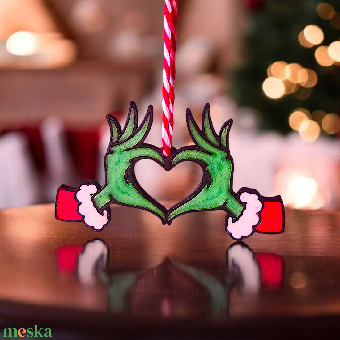Grincs karácsonyfadísz - Többféle változatban - karácsony - karácsonyi lakásdekoráció - karácsonyfadíszek - Meska.hu