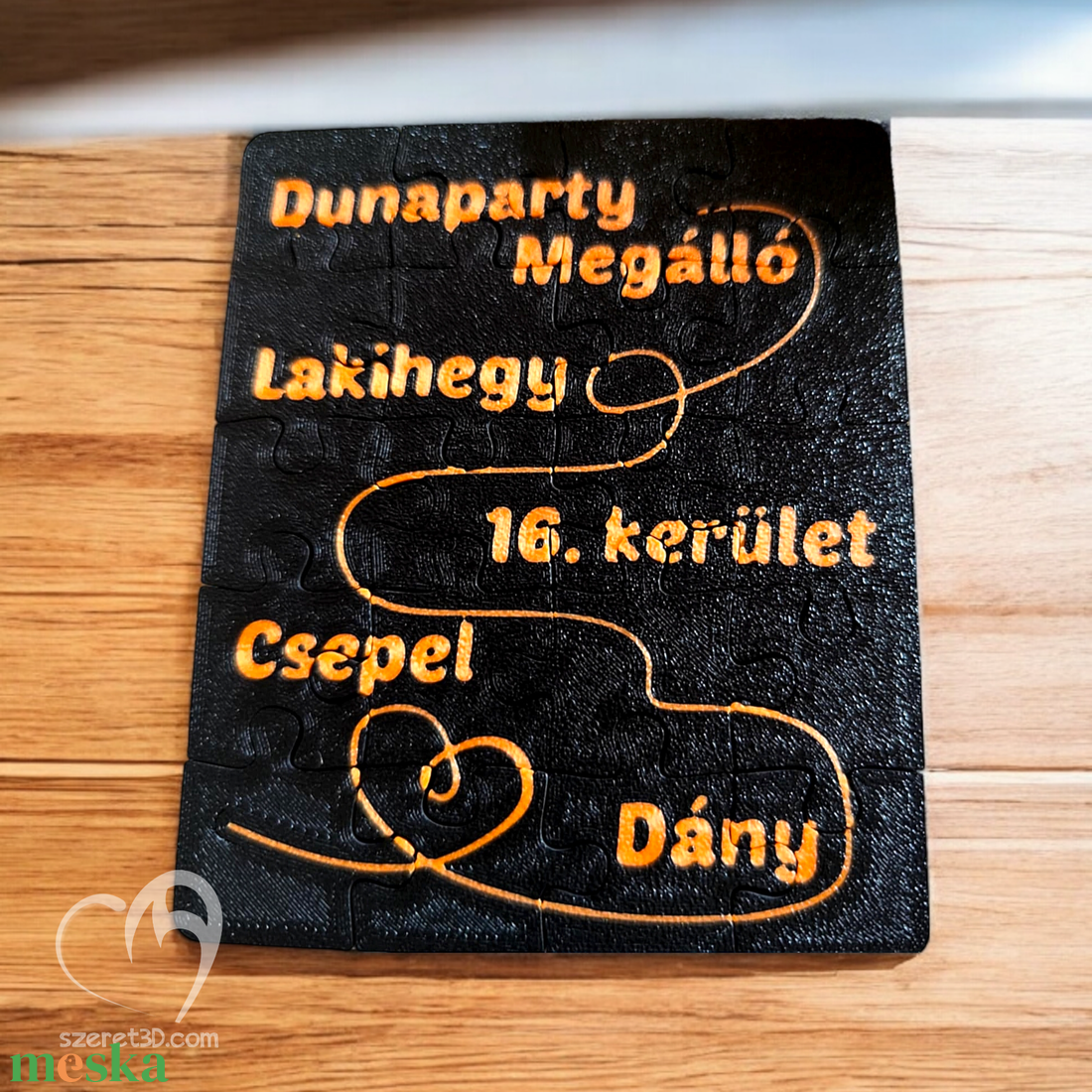 Puzzle a Ti emlékeitekből � Tárolódobozzal vagy tálcával - játék & sport - puzzle - forma puzzle - Meska.hu