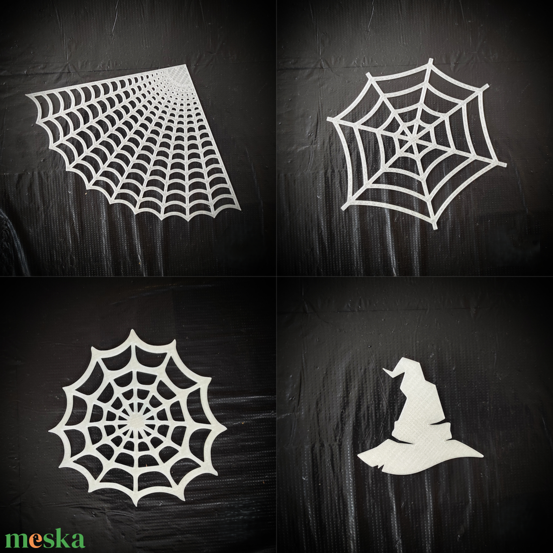 Sötétben világító figurák - Halloween témában - 1. - otthon & életmód - dekoráció - halloween - halloweeni dekoráció - Meska.hu
