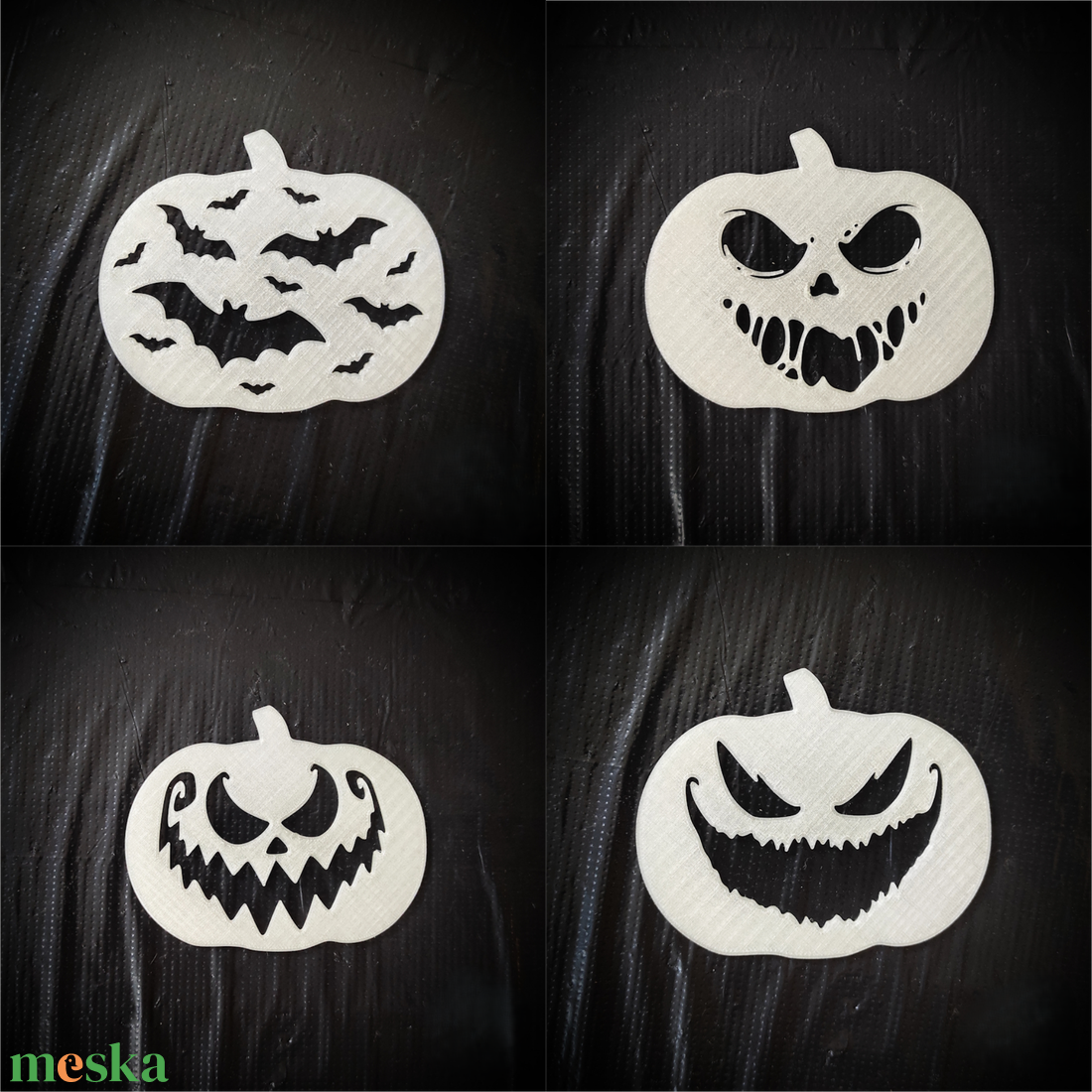 Sötétben világító figurák - Halloween témában - 2. - otthon & életmód - dekoráció - halloween - halloweeni dekoráció - Meska.hu