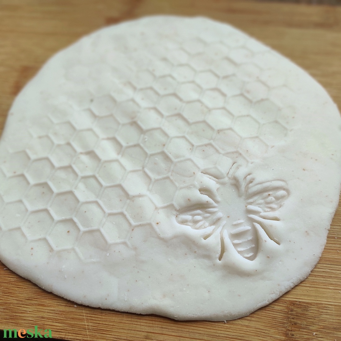 Mintázó henger � Méhsejt - otthon & életmód - konyhafelszerelés, tálalás - sütés, főzés - sütidísz - Meska.hu