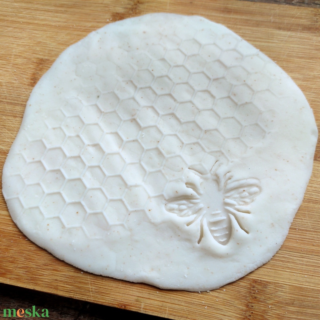 Mintázó henger � Méhsejt - otthon & életmód - konyhafelszerelés, tálalás - sütés, főzés - sütidísz - Meska.hu