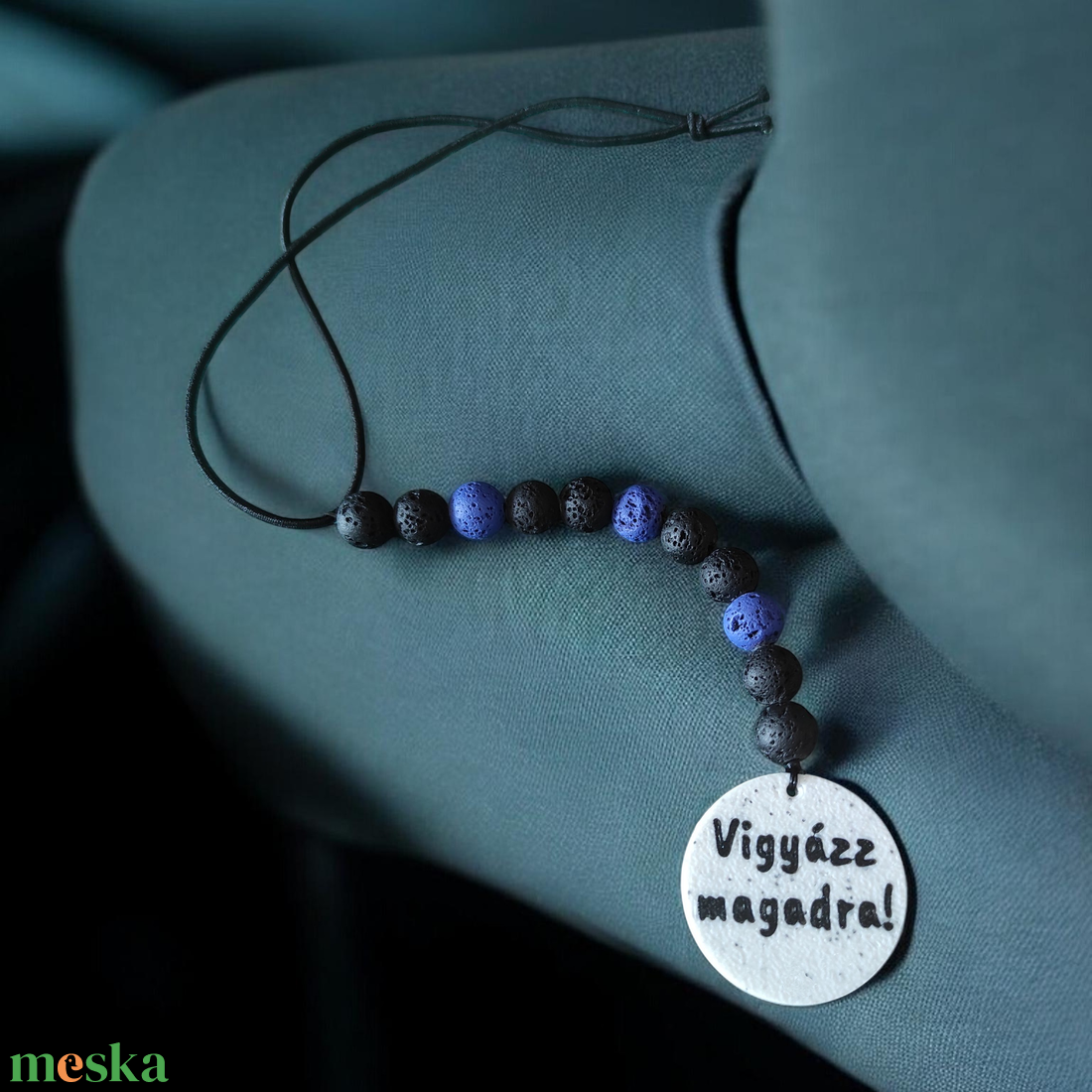 Lávakő autóillatosító személyes bilétával � többféle színből - otthon & életmód - autó - autós illatosító - Meska.hu