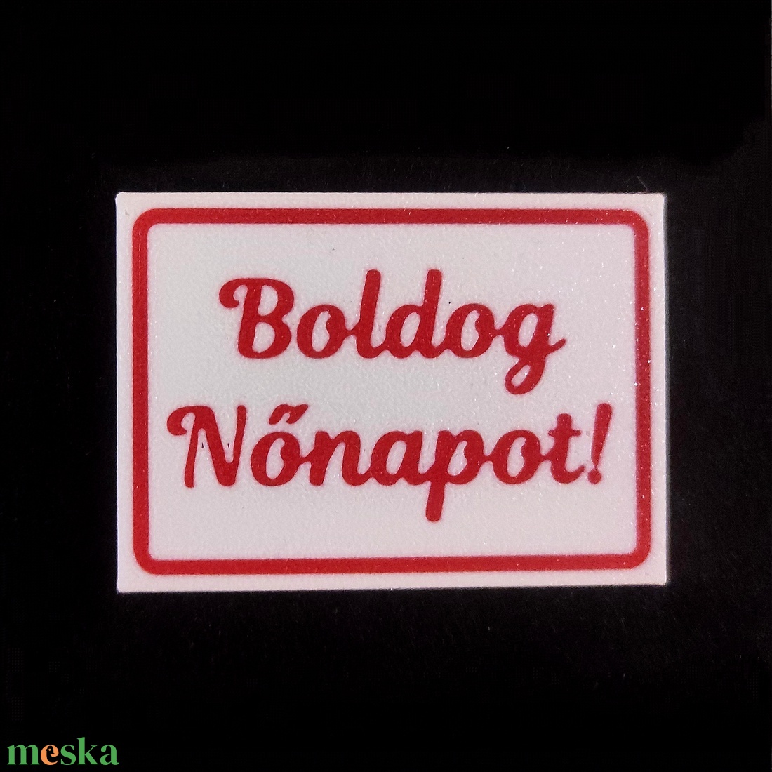 Nőnapi hűtőmágnes � többféle változatban - otthon & életmód - konyhafelszerelés, tálalás - konyhai dekoráció - hűtőmágnes - Meska.hu
