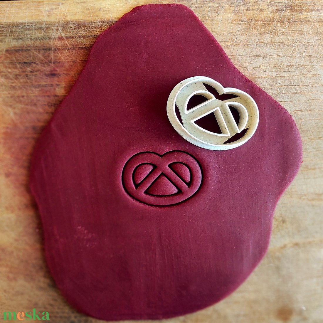 Perec alakú kiszúró - otthon & életmód - konyhafelszerelés, tálalás - sütés, főzés - sütikiszúró - Meska.hu