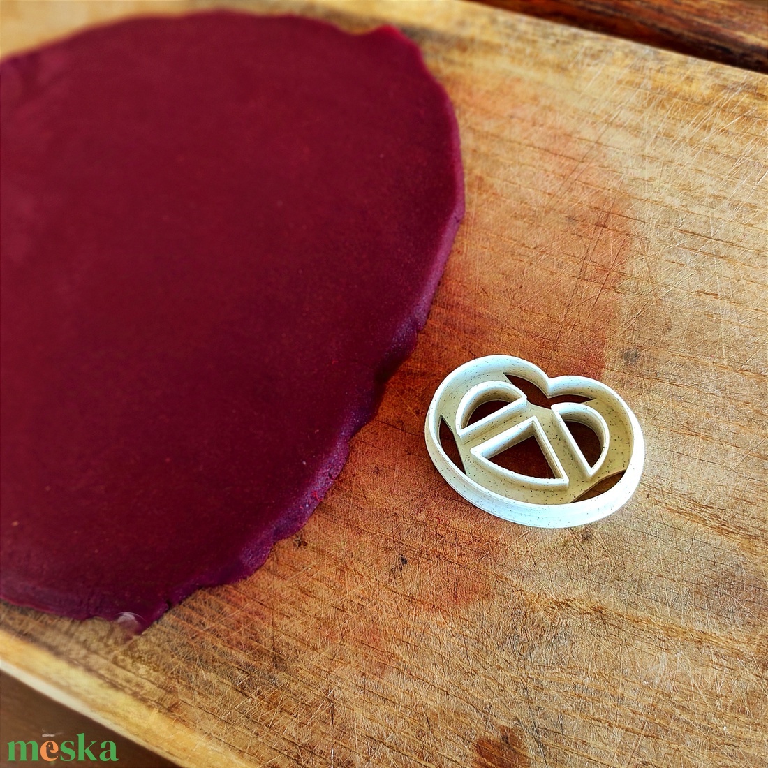 Perec alakú kiszúró - otthon & életmód - konyhafelszerelés, tálalás - sütés, főzés - sütikiszúró - Meska.hu