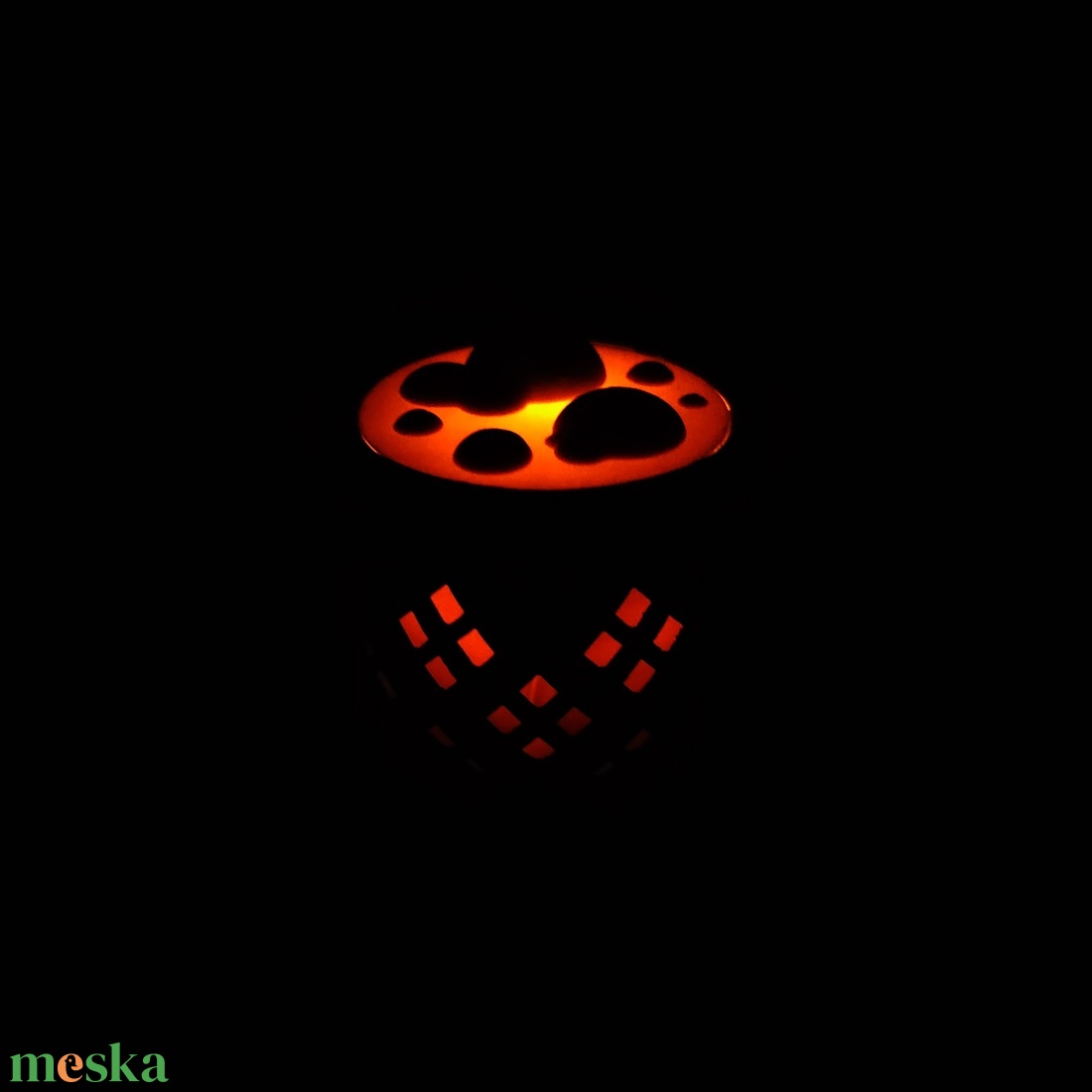 Boszorkányüst mécsestartó LED mécseshez - otthon & életmód - dekoráció - halloween - halloweeni lámpás - Meska.hu