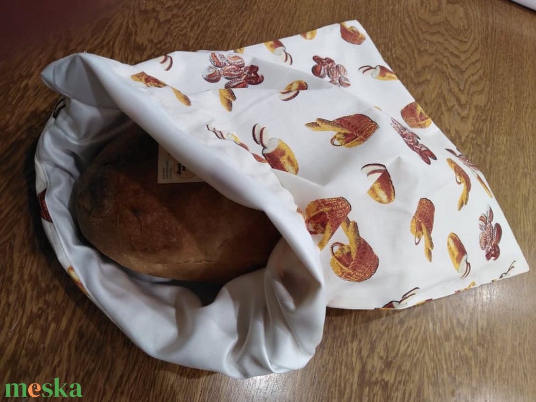 Kenyereszsák frissentartó béléssel. - - Meska.hu Kenyereszsák frissentartó béléssel. - - Meska.hu