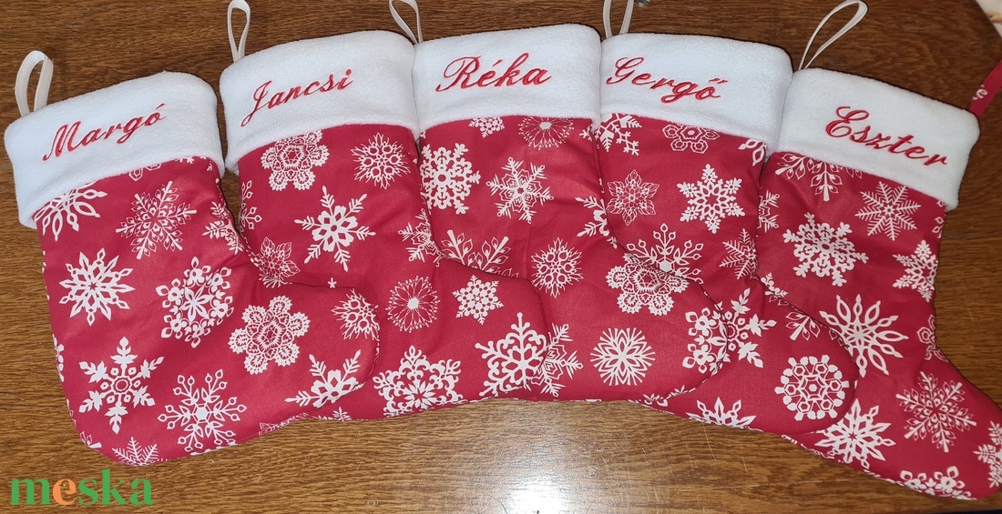 Mikuláscsizma  - karácsony - mikulás - mikulás zsák - Meska.hu