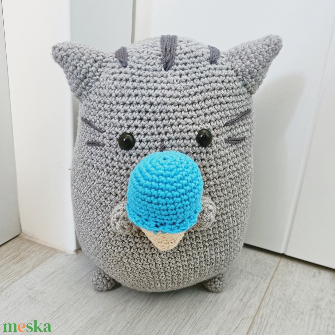 Pusheen horgolt cica - játék & sport - plüssállat & játékfigura - cica - Meska.hu Pusheen horgolt cica - játék & sport - plüssállat & játékfigura - cica - Meska.hu