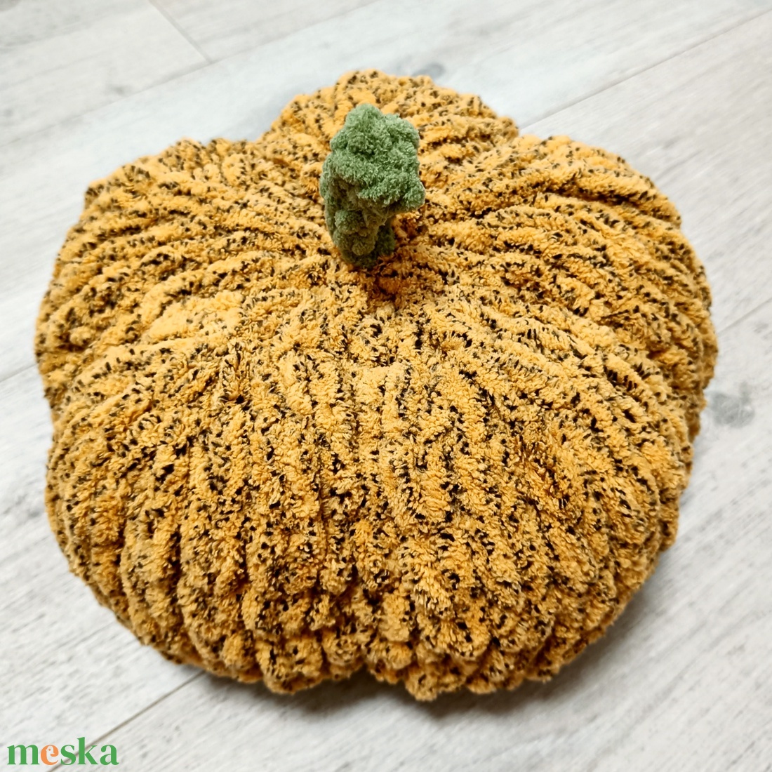 Horgolt óriás tök  - otthon & életmód - dekoráció - halloween - halloweeni dekoráció - Meska.hu