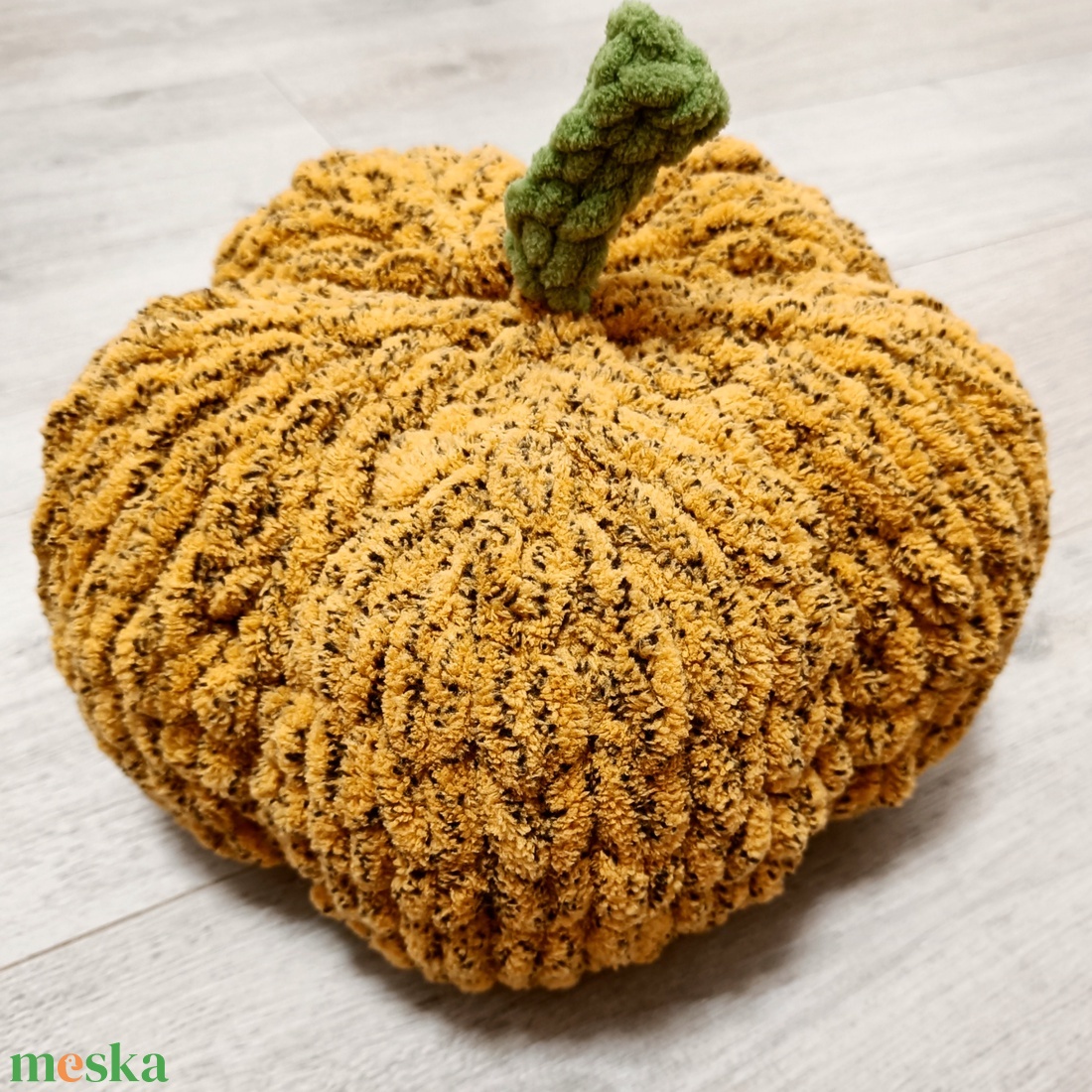 Horgolt óriás tök  - otthon & életmód - dekoráció - halloween - halloweeni dekoráció - Meska.hu