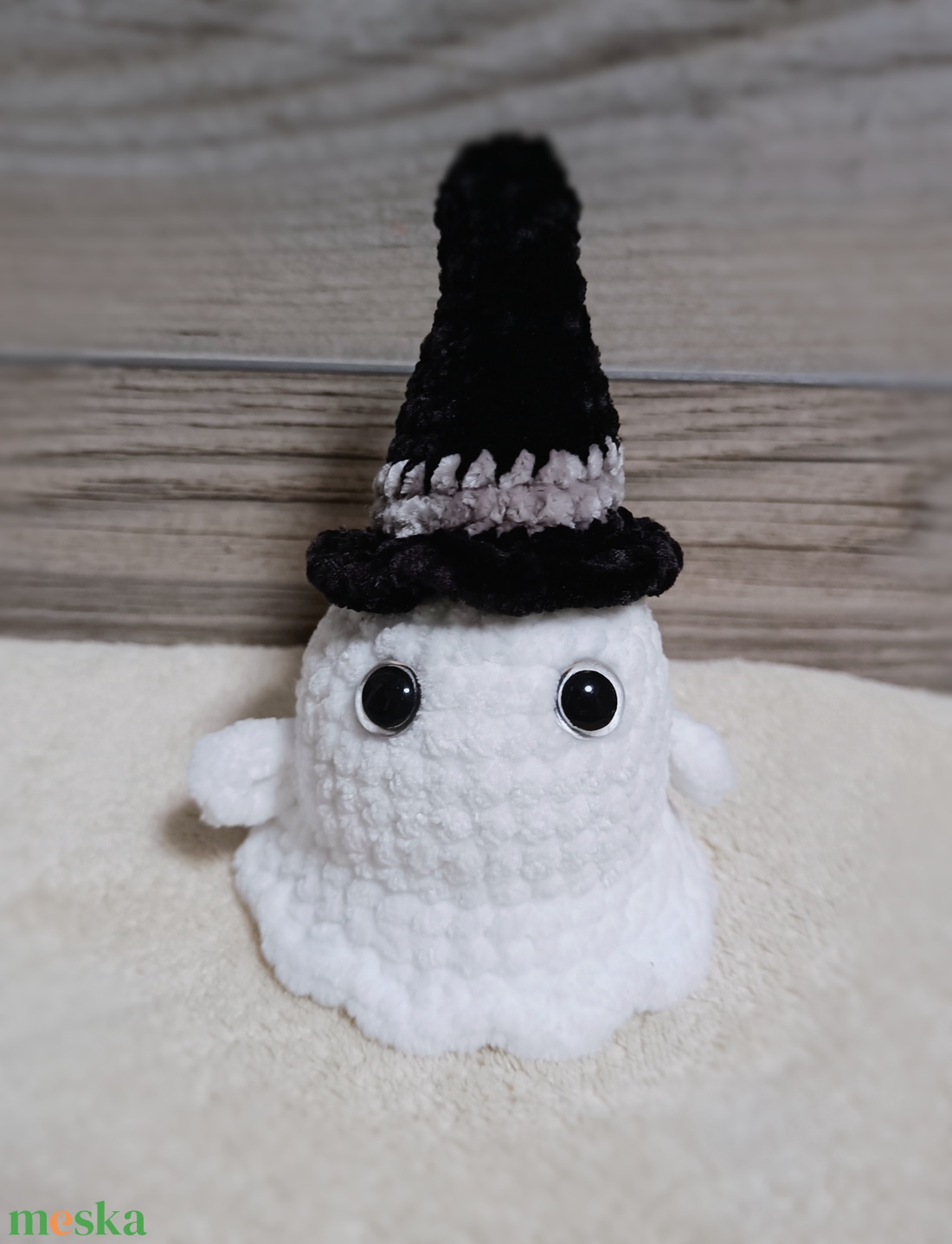 Horgolt kalapos szellem - otthon & életmód - dekoráció - halloween - halloweeni figurák - Meska.hu Horgolt kalapos szellem - otthon & életmód - dekoráció - halloween - halloweeni figurák - Meska.hu