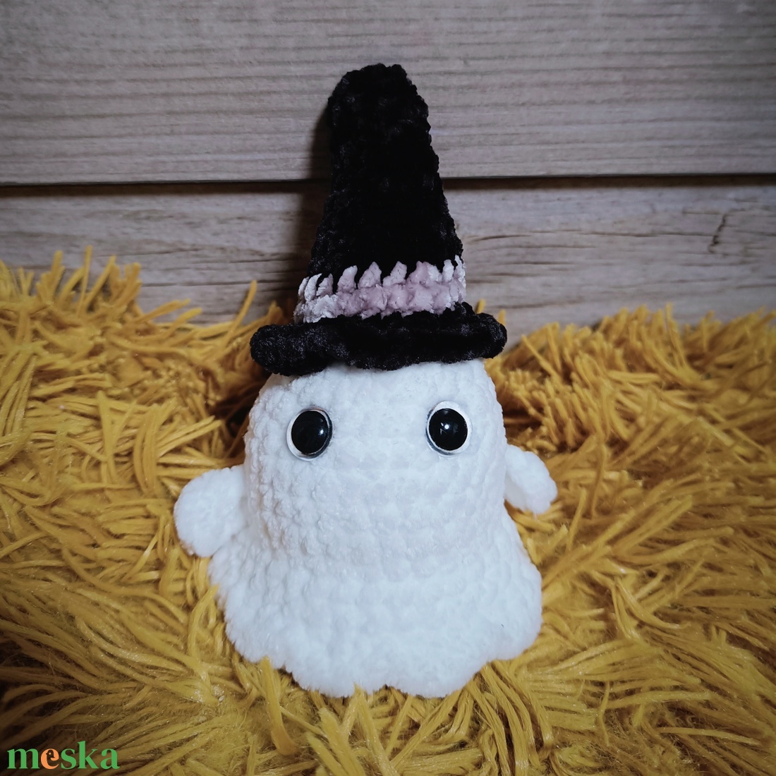 Horgolt kalapos szellem - otthon & életmód - dekoráció - halloween - halloweeni figurák - Meska.hu Horgolt kalapos szellem - otthon & életmód - dekoráció - halloween - halloweeni figurák - Meska.hu