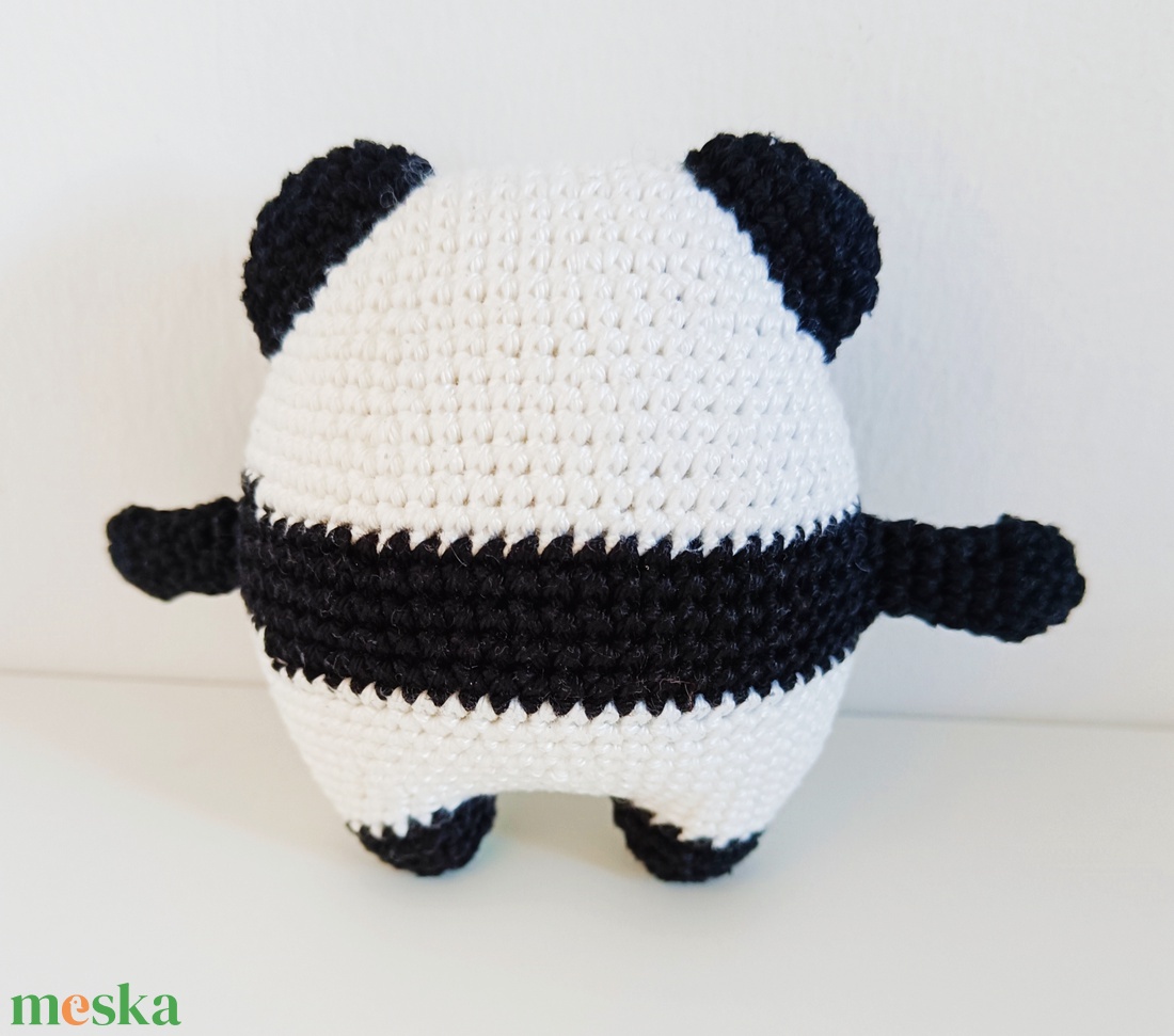 Horgolt panda - játék & sport - plüssállat & játékfigura - más figura - Meska.hu Horgolt panda - játék & sport - plüssállat & játékfigura - más figura - Meska.hu