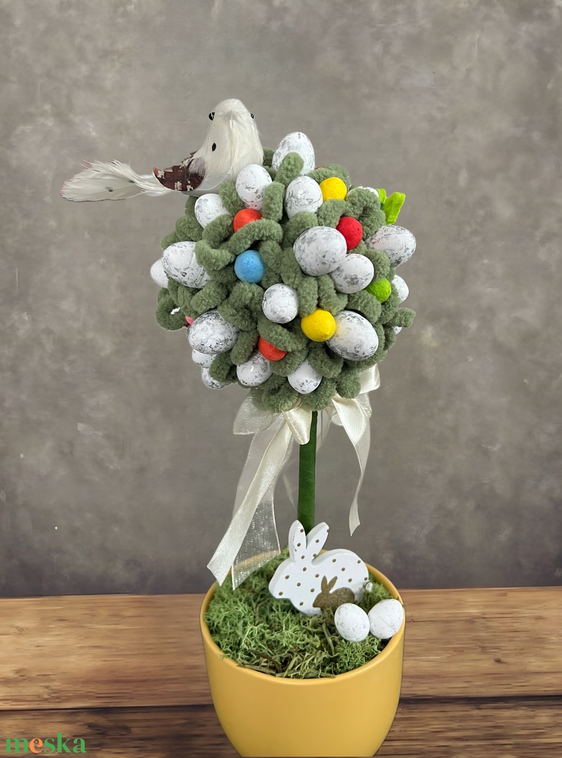 Húsvéti tojásfa asztaldísz, asztali dekoráció  - otthon & életmód - dekoráció - asztal és polc dekoráció - asztaldísz - Meska.hu