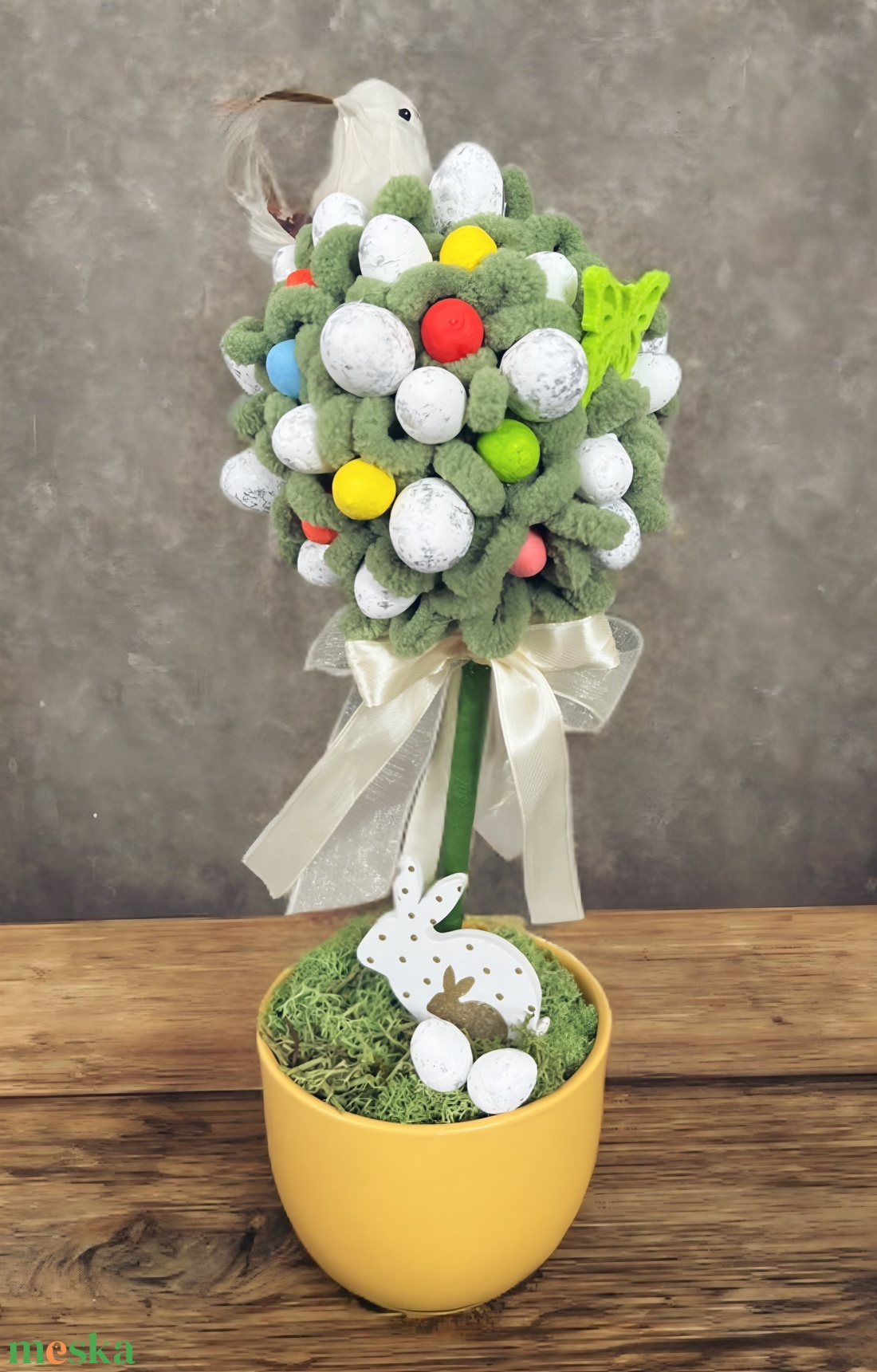 Húsvéti tojásfa asztaldísz, asztali dekoráció  - otthon & életmód - dekoráció - asztal és polc dekoráció - asztaldísz - Meska.hu