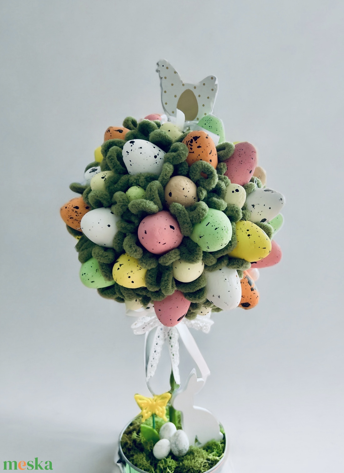 Húsvéti tojásfa asztaldísz, asztali dekoráció  - otthon & életmód - dekoráció - asztal és polc dekoráció - asztaldísz - Meska.hu