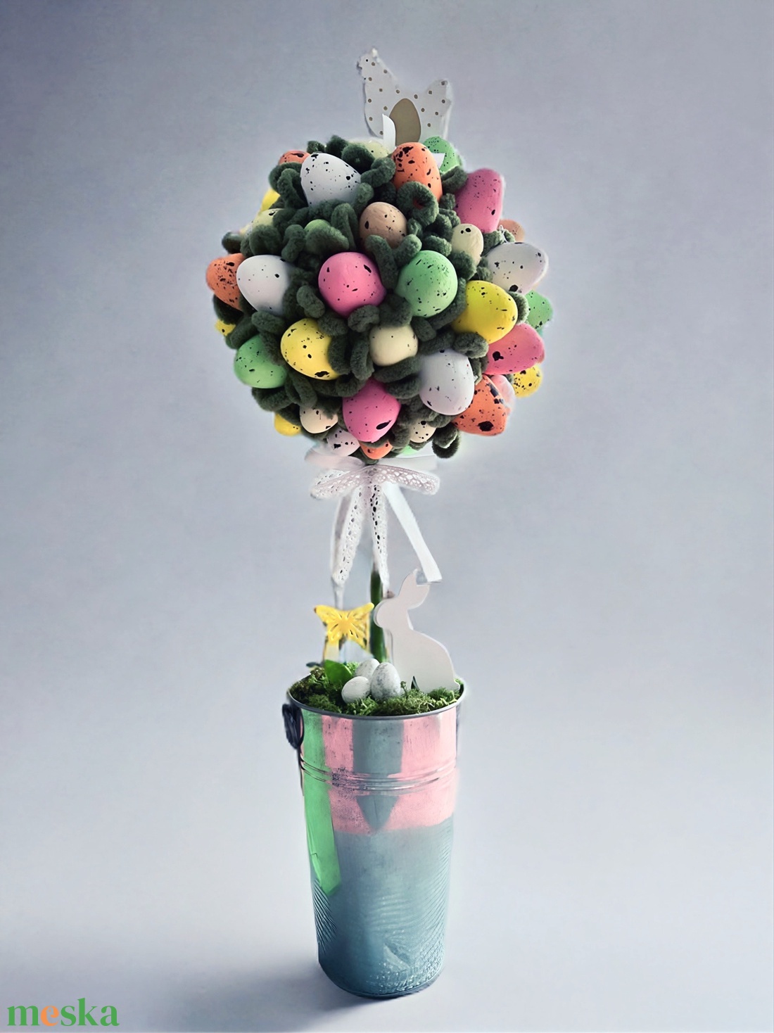 Húsvéti tojásfa asztaldísz, asztali dekoráció  - otthon & életmód - dekoráció - asztal és polc dekoráció - asztaldísz - Meska.hu
