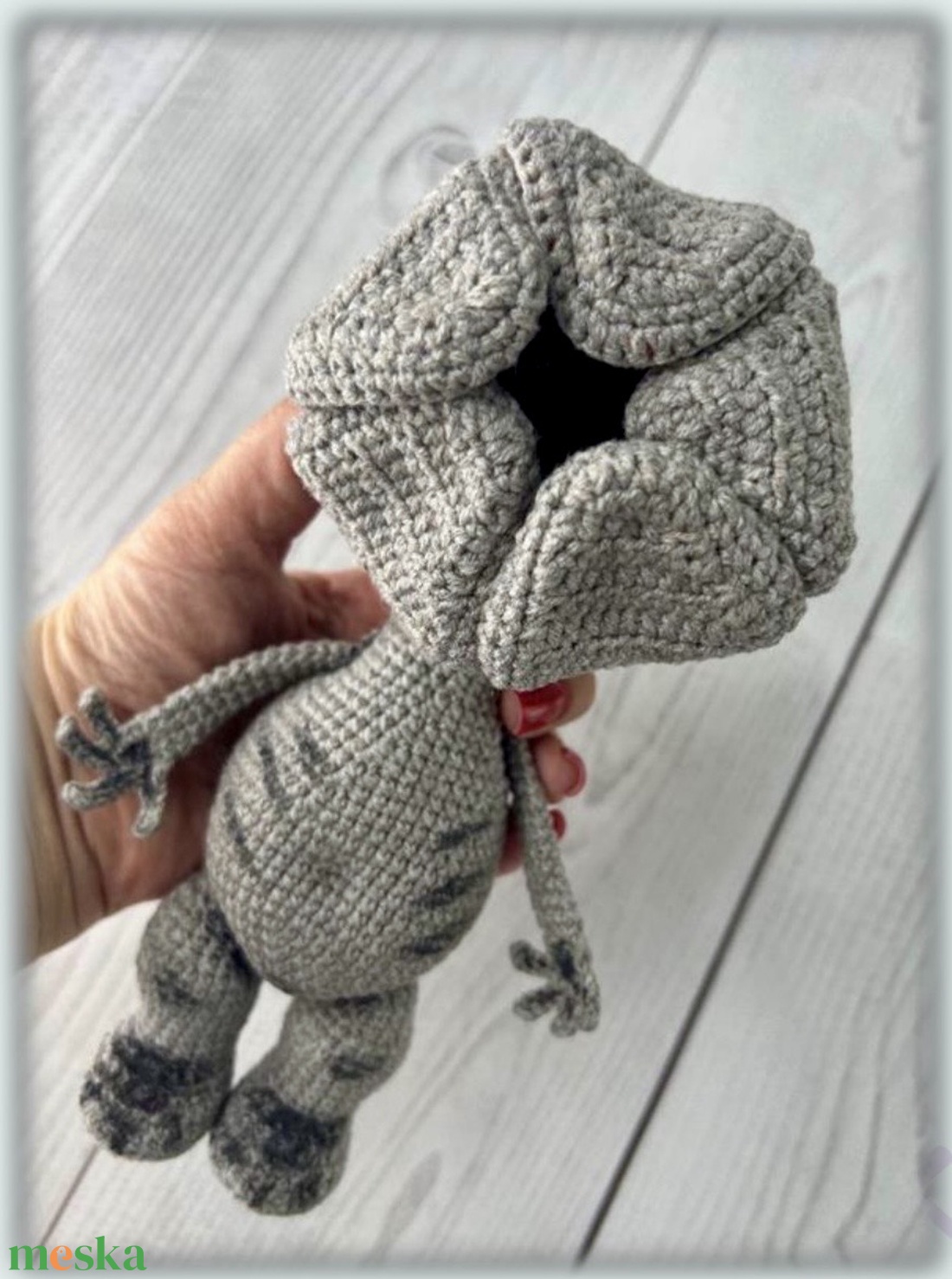 Horgolt Demogorgon - otthon & életmód - dekoráció - dekoratív figurák és szobrok - Meska.hu