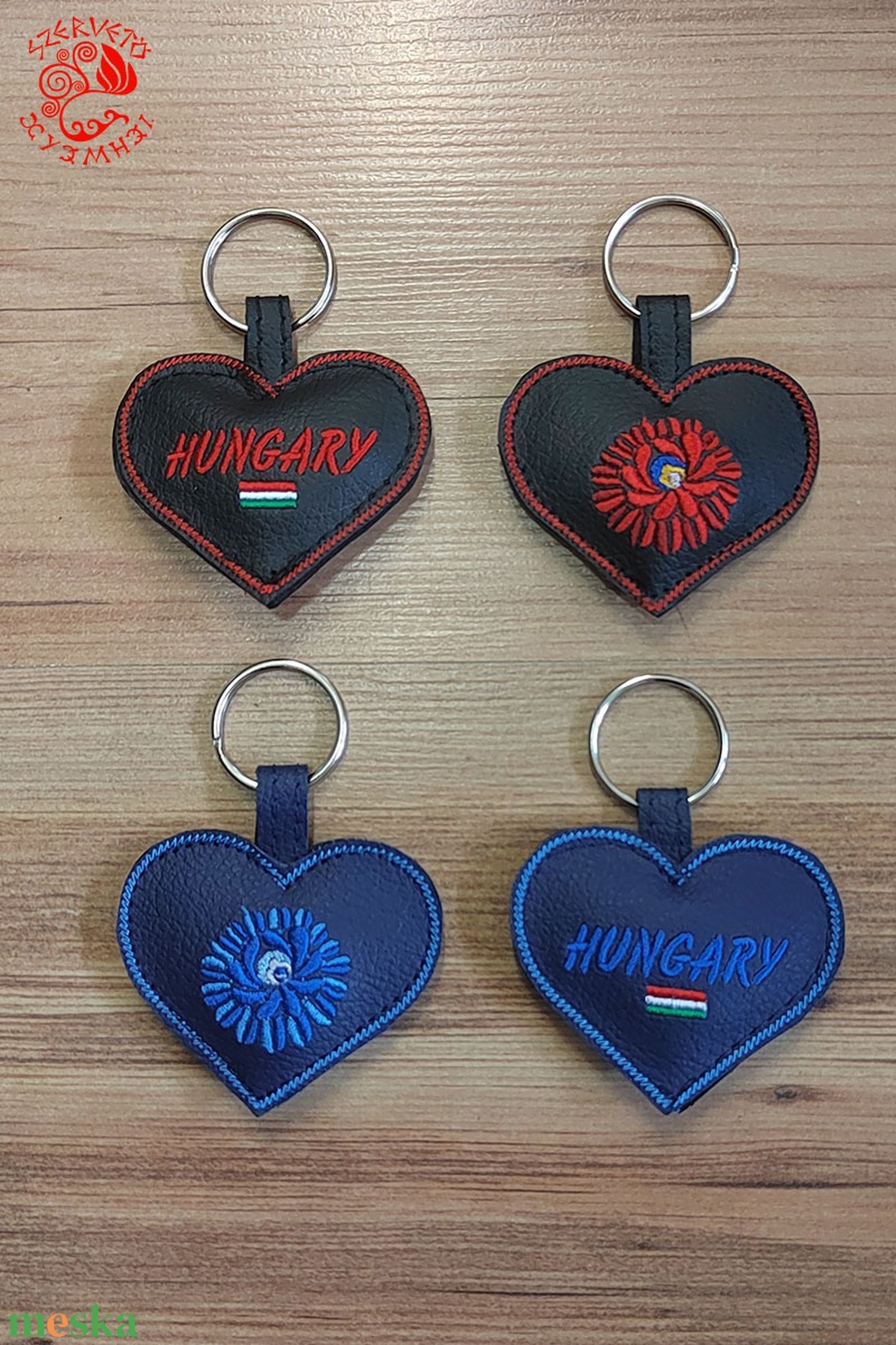 Szervető-matyó szívalakú kulcstartó - kék - táska & tok - kulcstartó & táskadísz - kulcstartó - Meska.hu Szervető-matyó szívalakú kulcstartó - kék - táska & tok - kulcstartó & táskadísz - kulcstartó - Meska.hu