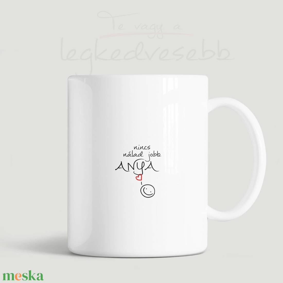 Kedves szerethető anyukás bögre, ajándék anyának - otthon & életmód - konyhafelszerelés, tálalás - tálalás - bögre & csésze - Meska.hu