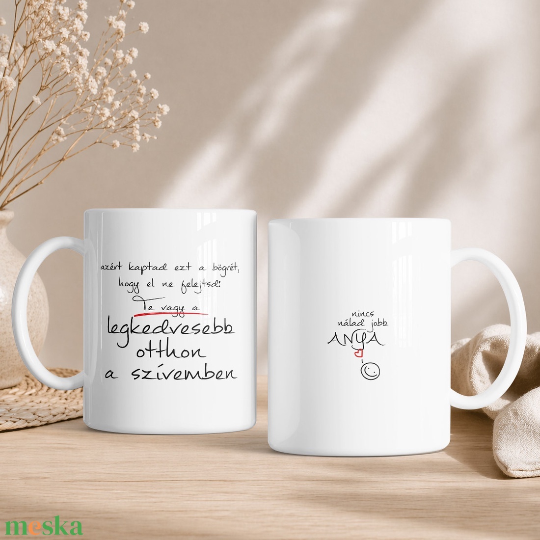 Anyukás bögre, ajándék anyának - otthon & életmód - konyhafelszerelés, tálalás - tálalás - bögre & csésze - Meska.hu