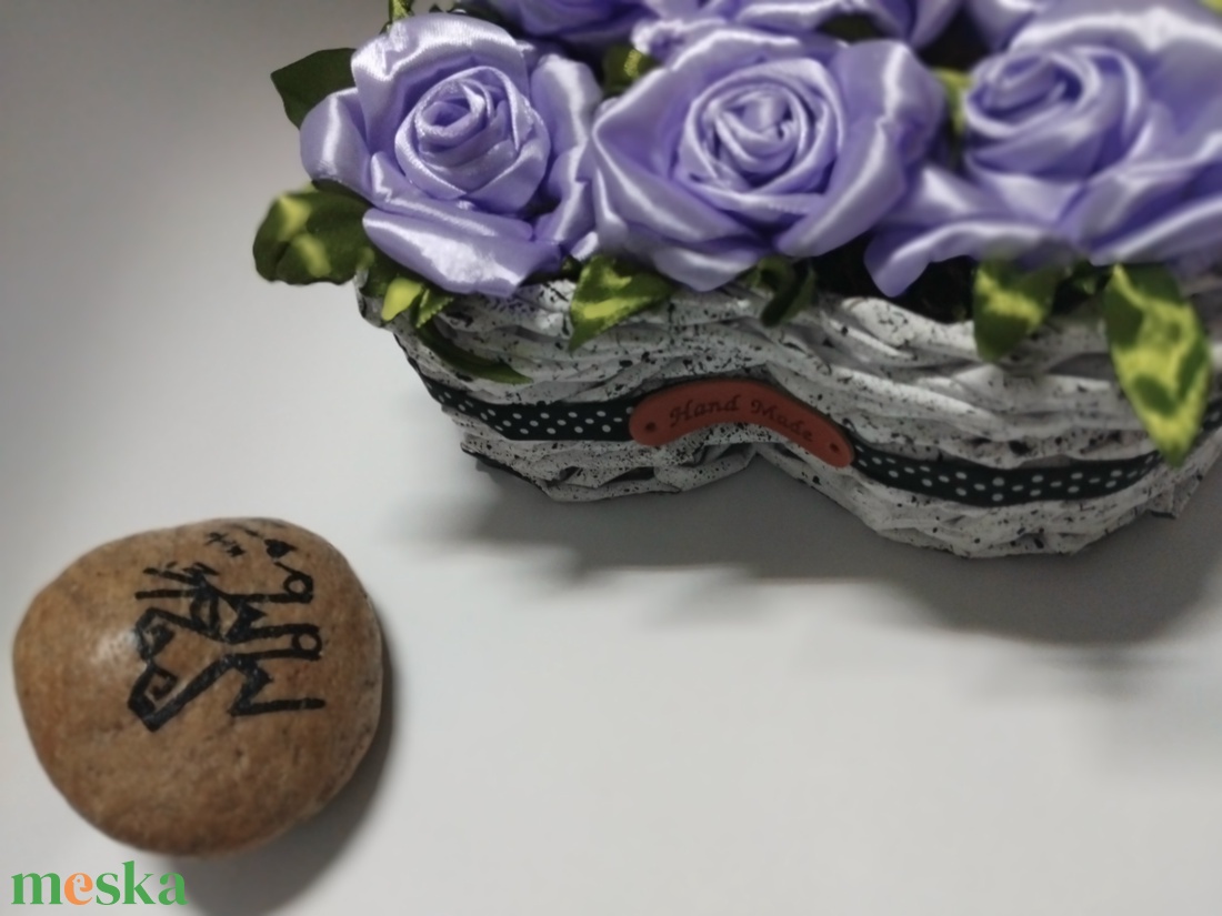 SzeviMaMa rózsabox (1.variáció) - otthon & életmód - dekoráció - asztal és polc dekoráció - asztaldísz - Meska.hu