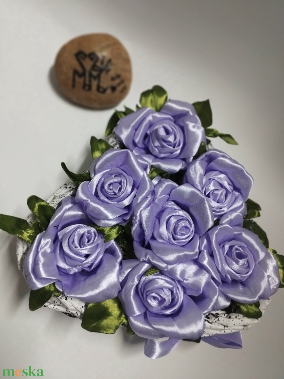 SzeviMaMa rózsabox (1.variáció) - otthon & életmód - dekoráció - asztal és polc dekoráció - asztaldísz - Meska.hu