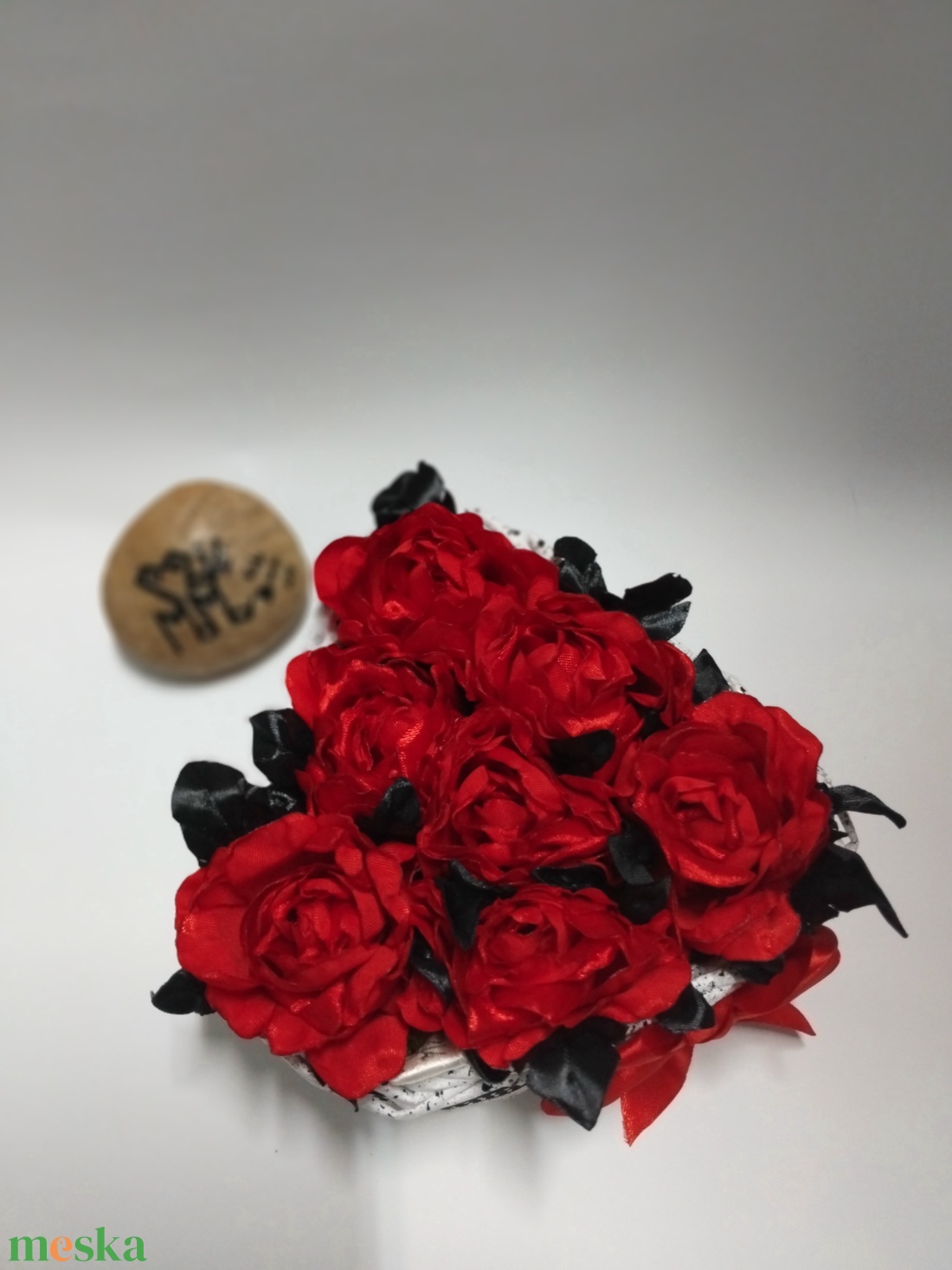 SzeviMaMa rózsabox (3.variáció) - otthon & életmód - dekoráció - asztal és polc dekoráció - asztaldísz - Meska.hu