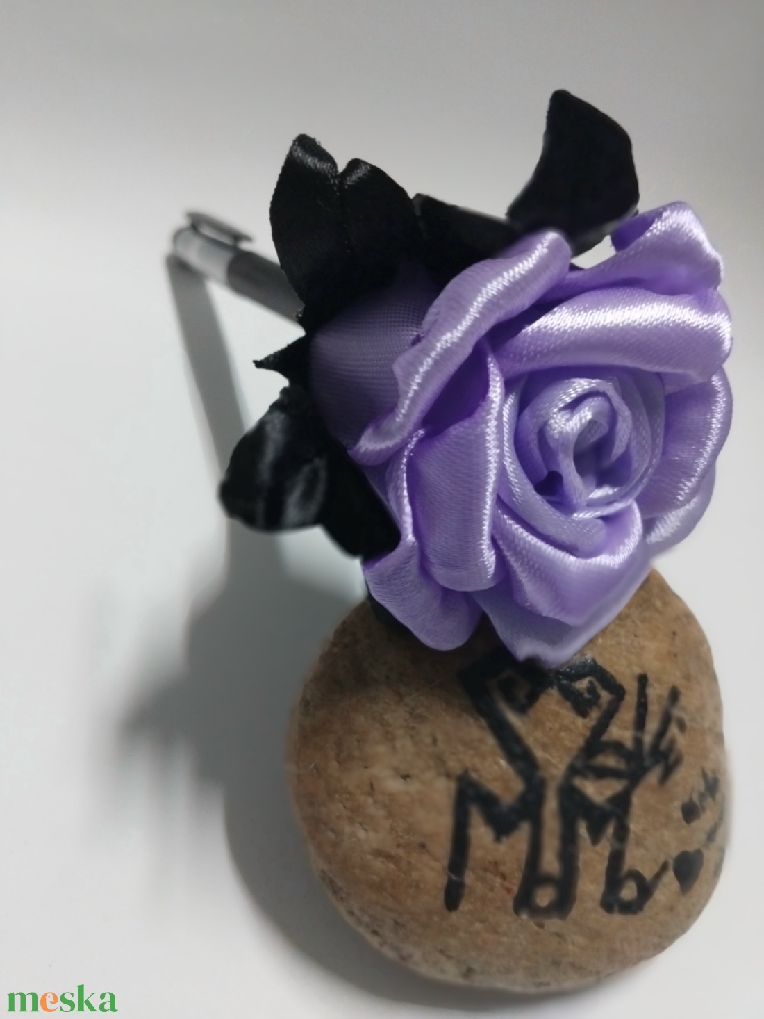 Rózsa toll - otthon & életmód - papír, írószer - ceruza & toll - Meska.hu