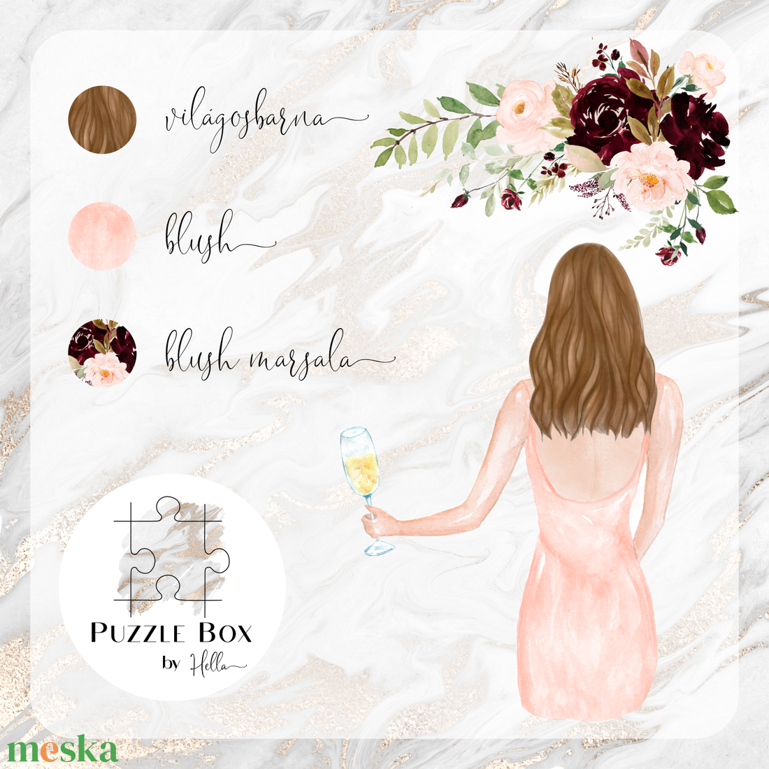 Watercolor Tanúfelkérő / Koszorúslány felkérő PUZZLE Blush Marsala / púder burgundy virágos - esküvő - meghívó & kártya - koszorúslány felkérő - Meska.hu Watercolor Tanúfelkérő / Koszorúslány felkérő PUZZLE Blush Marsala / púder burgundy virágos - esküvő - meghívó & kártya - koszorúslány felkérő - Meska.hu