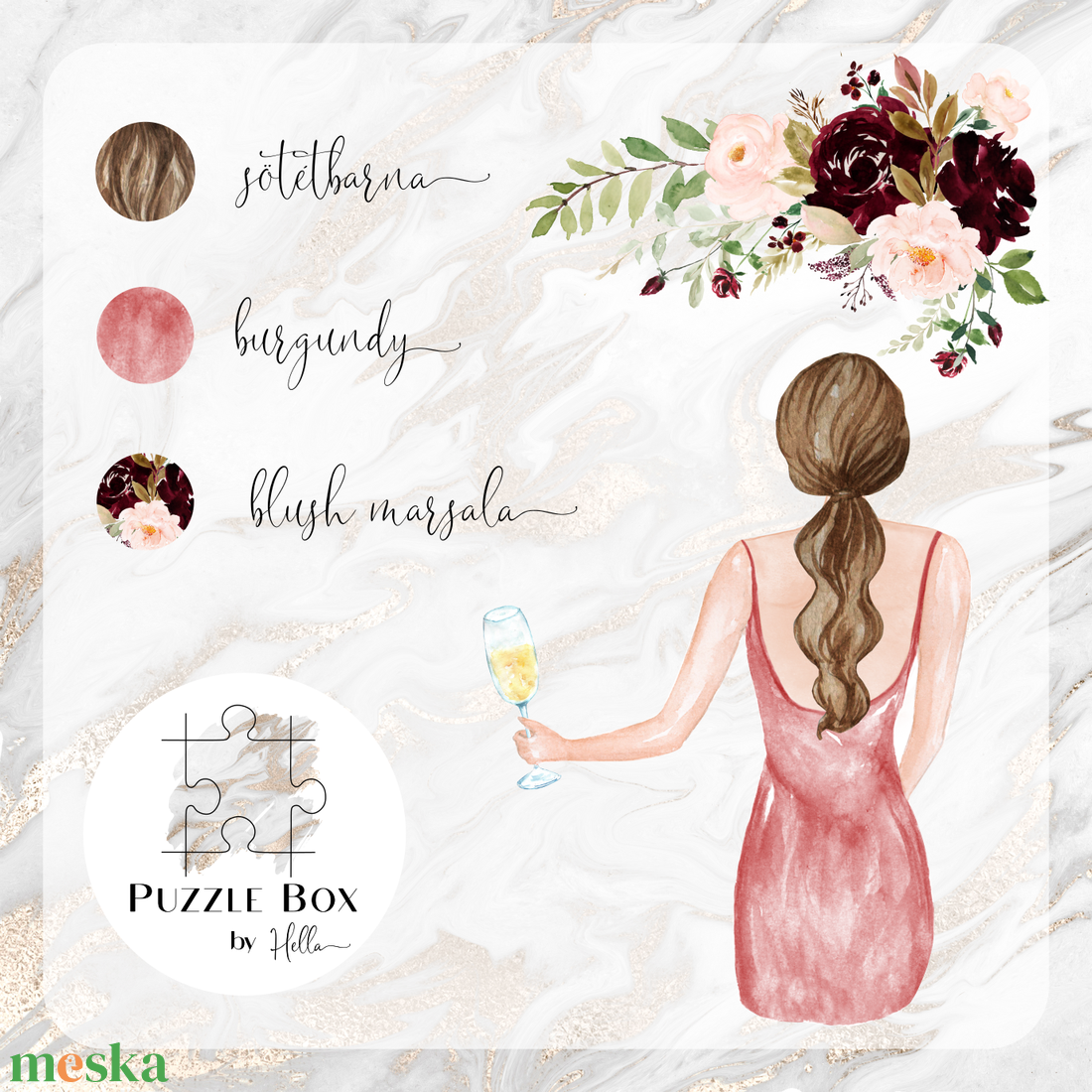 Watercolor Tanúfelkérő / Koszorúslány felkérő PUZZLE Blush Marsala / púder burgundy virágos - esküvő - meghívó & kártya - koszorúslány felkérő - Meska.hu Watercolor Tanúfelkérő / Koszorúslány felkérő PUZZLE Blush Marsala / púder burgundy virágos - esküvő - meghívó & kártya - koszorúslány felkérő - Meska.hu